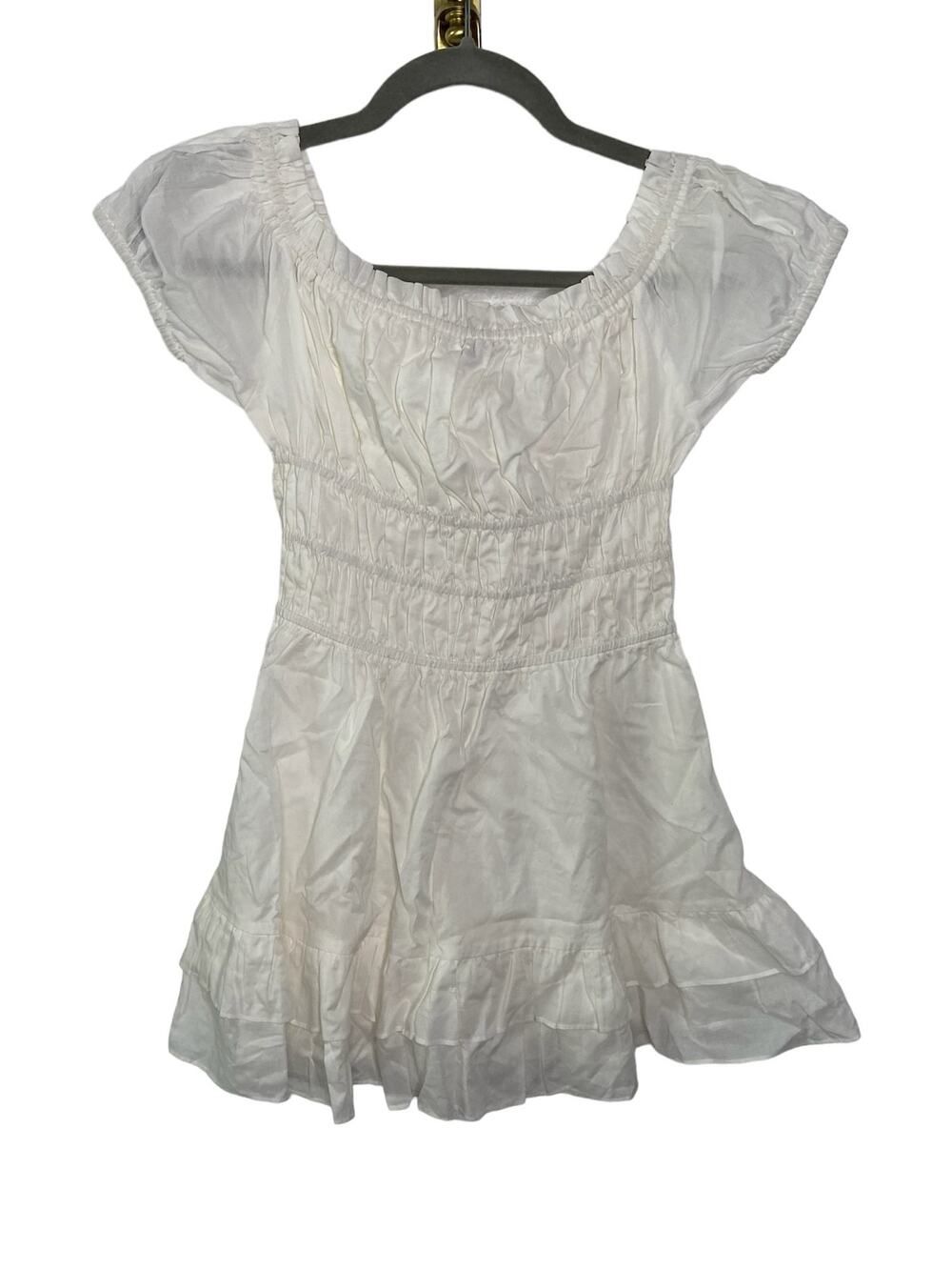 Majorelle Mini Dress Ruffle Casual Boho Garden Party Hoco Going Out Preppy S